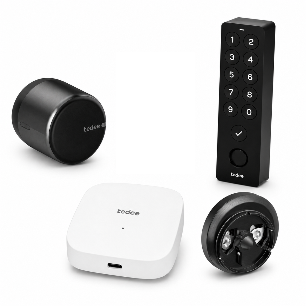 Tedee GO2 Smart Lock for Deadbolt Essential Kit