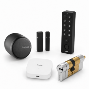 Tedee PRO Smart Lock for European Multipoint Doors Complete Kit