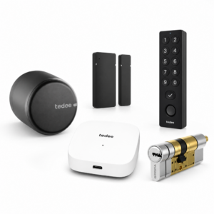 Tedee PRO Smart Lock for European Multipoint Doors Complete Kit