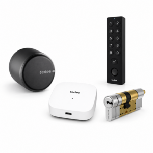 Tedee PRO Smart Lock for European Multipoint Doors Essential Kit