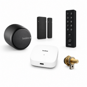Tedee PRO Smart Lock for North American Multipoint Doors Complete Kit