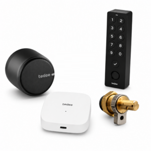 Tedee PRO Smart Lock for North American Multipoint Doors Essential Kit