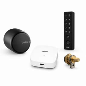 Tedee PRO Smart Lock for North American Multipoint Doors Essential Kit